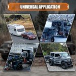 Tri Ball Mount Hitch with Tow Hook and Shackle