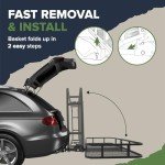 Folding Cargo Rack Carrier for SUVs and Pickups
