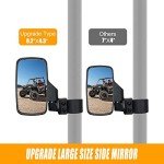 UTV Side Mirror and Center Mirror Set