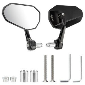 Universal 7/8" Bar End Mirrors for ATVs & Bikes