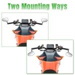 Universal 7/8" Bar End Mirrors for ATVs & Bikes