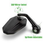 Universal 7/8" Bar End Mirrors for ATVs & Bikes