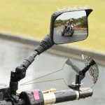 Impact-Resistant ATV Motorcycle Mirrors - 2 Pack