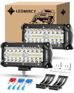7" LED Light Bar Combo for Off-Road Vehicles