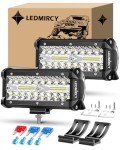 7" LED Light Bar Combo for Off-Road Vehicles