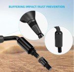 Adjustable ATV Motorcycle Mirrors with 360-Degree View