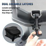 CPOWACE 69 QT Rear Cargo Box for Polaris RZR