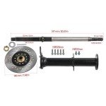 Go Kart Rear Axle Kit with Electric Motor