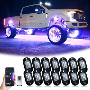 RGB LED Rock Lights for ATV & Off-Road Vehicles