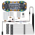 RGB LED Rock Lights for ATV & Off-Road Vehicles