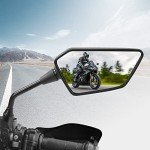 Universal ATV Side Rearview Mirrors with Bolt Mount