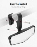 KEMIMOTO UTV Rear View Mirror for Roll Bars