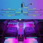 RGB LED Interior Strip Lights for ATV & UTV