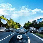 Universal ATV Side Rearview Mirrors with Bolt Mount