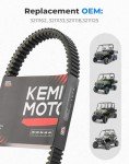 KEMIMOTO Heavy-Duty ATV Carbon Drive Belt