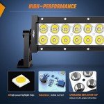Nilight 36W LED Light Bar for Off-Road Use