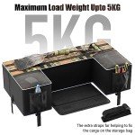 SUNPIE Rear ATV Seat Bag with Storage Compartments