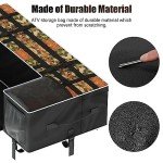 SUNPIE Rear ATV Seat Bag with Storage Compartments