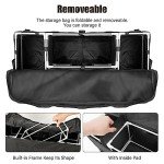 SUNPIE Rear ATV Seat Bag with Storage Compartments