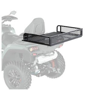 ECOTRIC Universal ATV Rear Cargo Basket Rack