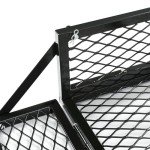 ECOTRIC Universal ATV Rear Cargo Basket Rack