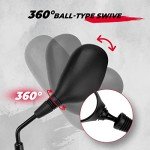 KEMIMOTO Adjustable ATV Handlebar Mirrors