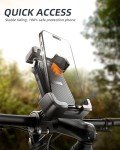 Delobon One-Hand Phone Mount for ATVs and Bikes