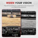 Adjustable UTV Rear View Mirror for 1.5-2.0" Roll Cages