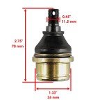 Caltric A-arm Knuckle Ball Joint for Honda TRX420
