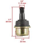 Caltric A-arm Knuckle Ball Joint for Honda TRX420