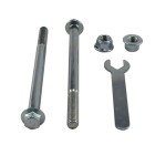 2pcs Engine Mount Bolts for Pit Bikes and ATVs