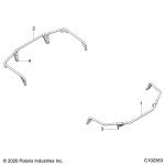 Polaris ATV Ultimate Series 4" Rear Rack Extender