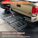 MeeFar 53" Hitch Cargo Carrier with Waterproof Bag