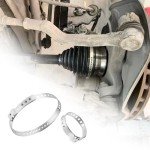 10-Piece Adjustable CV Boot Clamp Kit