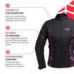 Women's Adventure Motorcycle Jacket with CE Armor