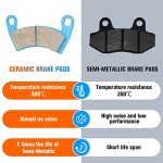 Youxmoto Ceramic Brake Pads for Polaris RZR