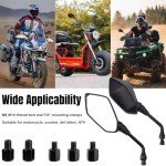 ATV Hawk-eye Universal Side Mirrors with Clamp