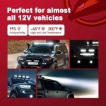 Firehawk 6-Inch LED Light Bar Set - 35,000LM