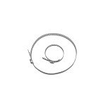 CV Boot Clamp Kit - Stainless Steel Universal Adjustable Axle Boot CV Joint Bands Drive Axle Shaft Joint Crimp Clamps 24Pcs(12pcs Large+ 12pcs Small)