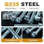 260PCS ATV Fasteners Bolt Kit for Grizzly & Wolverine