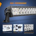 Nilight 72W 13.5" LED Work Light Bar
