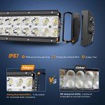 Nilight 72W 13.5" LED Work Light Bar