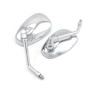 Universal 10mm Chrome ATV Rear View Mirrors