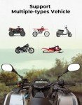 Adjustable 10MM ATV Side Rearview Mirrors