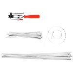 QWORK Axle Clamp Pliers with 20 CV Boot Clamps