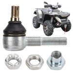 12mm ATV Ball Joint - Rust-Resistant Steel