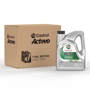 Castrol Actevo 10W-40 Synthetic Blend Motorcycle Oil 3-Pack