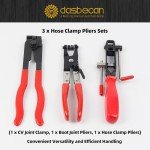 Dasbecan CV Joint Boot Tool Kit with Pliers