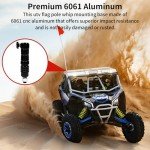 Quick Release Flag Pole Holder for ATV, UTV