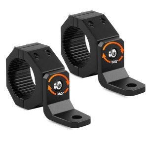 Adjustable Whip Light Mounts for ATV/UTV - Pack of 2